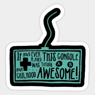 Retro Power Sticker